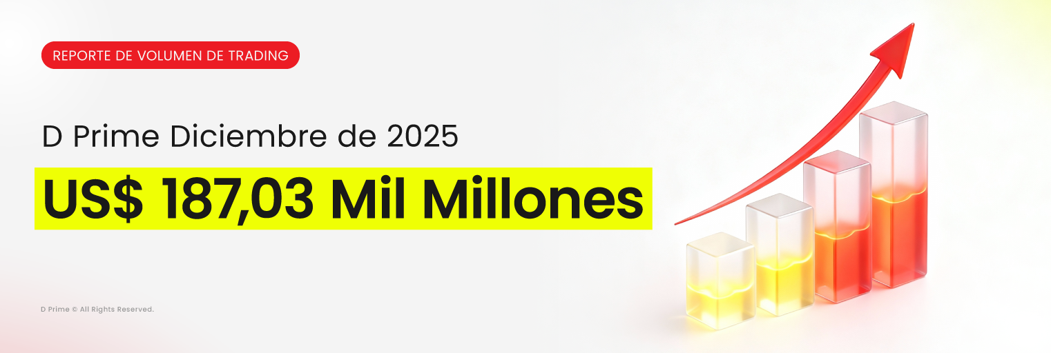Volumen de Trading de D Prime Diciembre 2025 Rebota